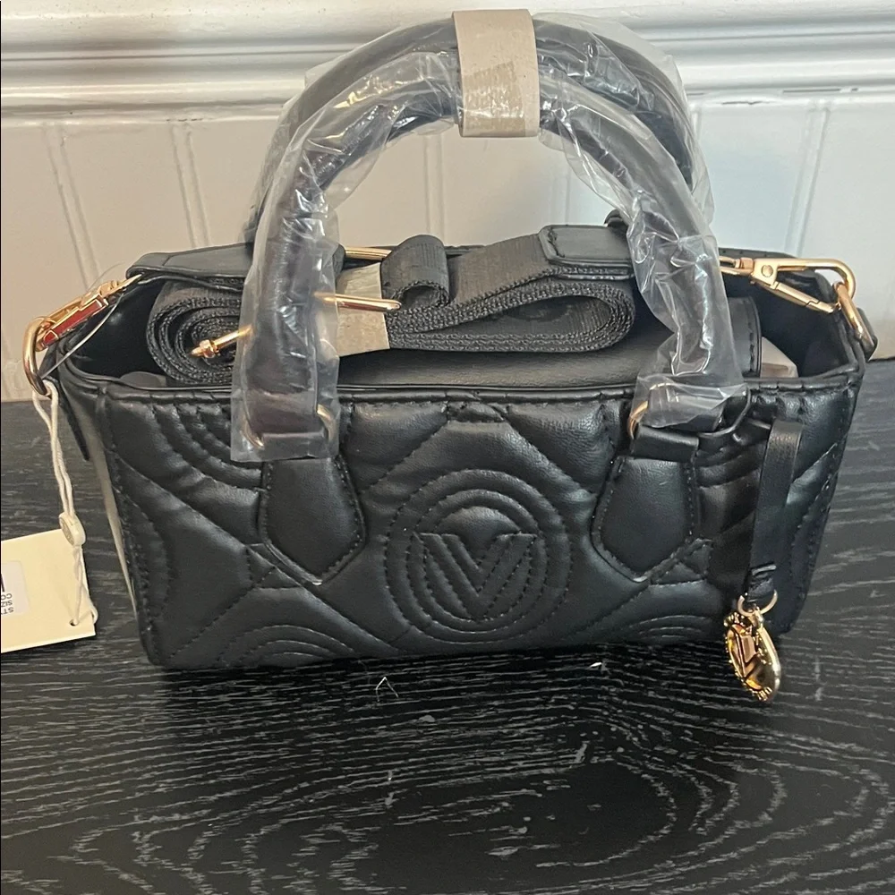 Valentino Orlandi Quilted Black Mini Bag - Picture 4 of 8